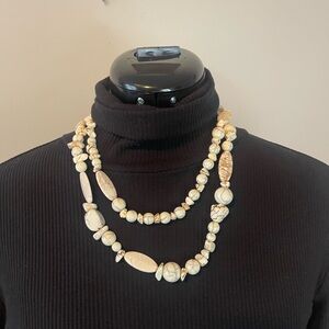 Y2K Stone/Shell statement Necklace